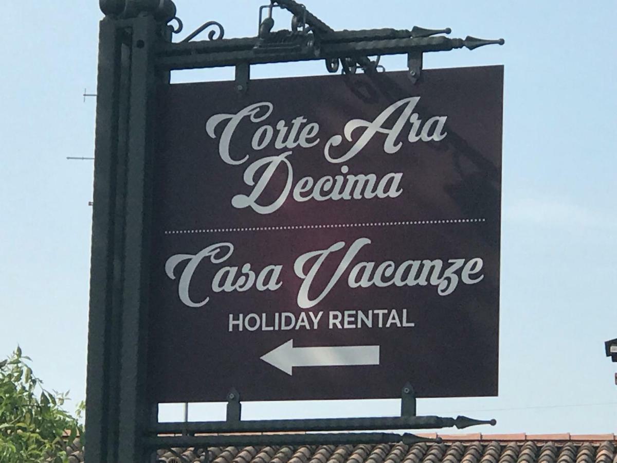 Appartamento "Casa Vacanze Corte Ara Decima" Sona Exterior foto